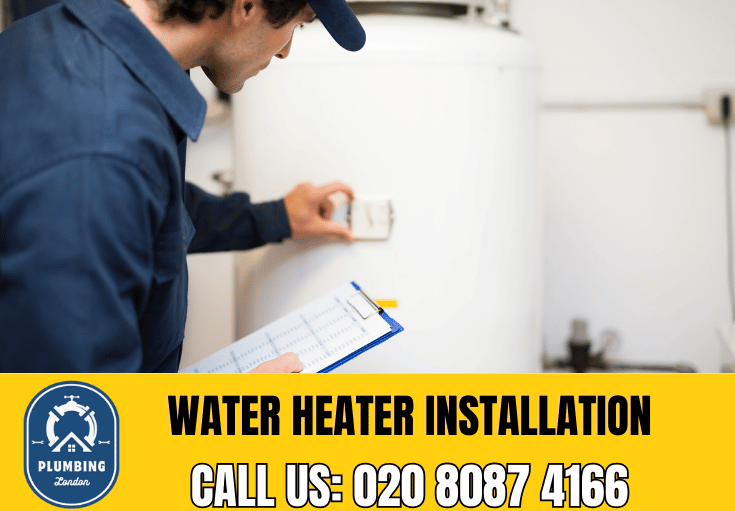 water heater installation Harrow